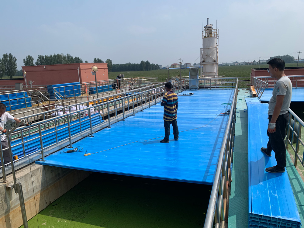 江西污水池盖板案例